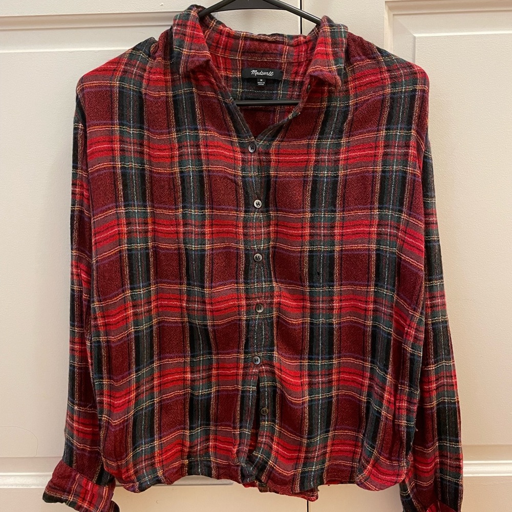 Madewell Plaid Shirt